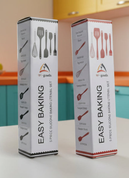 Silicone Cooking Utensils Set (5 Piece)