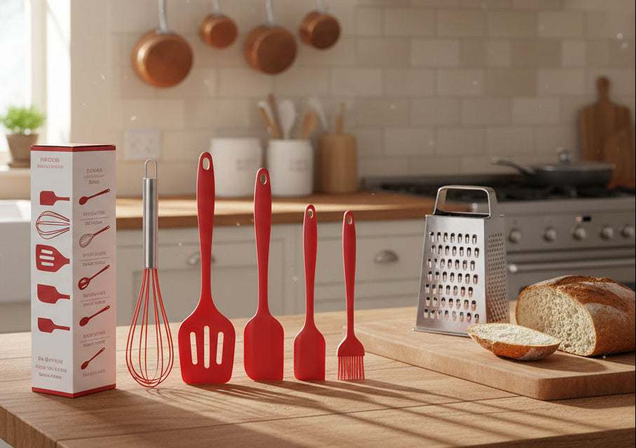 Silicone Cooking Utensils Set (5 Piece)
